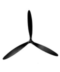 Big Breeze Floor Standing Mist Fan With Oscillating Humidifier And Super Quiet Three Speed Settings For Zero Sweat Comfort Indoors Or Out With Rock Solid Build And No Fuss Quick Assembly Anywhere, black three-blade fan design.