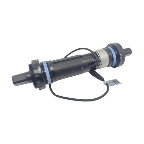 Side view of Center Axis Torque Sensor With 120mm Opening Width And 200mm Total Length For Bafang Special Shaped Purple Plug SR PA261 Model.