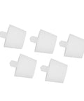 Top Rated Silicone Tapered Plug Kit for High Temp Sealing Durable And Fade Resistant Perfect For Surface Treatment Jobs That Need Serious Grip And Long Lasting Performance You Can Really Rely On. White silicone tapered plug kit, 5 pieces