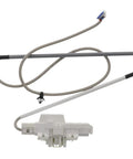Washer Lid Latch Replacement W10619844 For Front Load Washers with wiring harness and secure fittings.