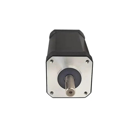 High Performance Industrial Brushless DC Motor 24 Volt 105 Watt Low Noise Automation Part Custom Speed Drive For Smooth High Efficiency Machinery Runs Cold, front view.