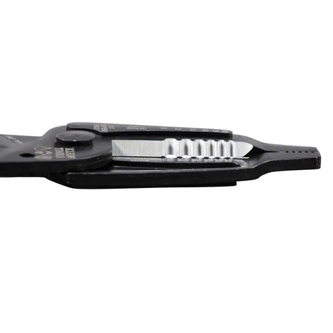 Close-up of Electrician Multi Tool Wire Stripper Crimper Cutter Long Nose Design For 10 20 AWG Solid And 12 22 AWG Stranded Reinforced Head