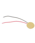 Five Piece Piezoelectric Ceramic Vibration Sensor Module For Arduino With Analog Output 3.3V And 5V Ready Kit Includes Dupont Wires Female To Female And Male To Female 3 Pin Connectors, round piezo sensor with red and black leads