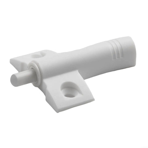 Smooth Quiet Close Cabinet Dampers And Drawer Buffers Keep Your Cupboards Chill And Slam Free With Sleek Invisible Hardware For Easy Kitchen Or Bathroom Upgrades In A 10 Piece Set - White plastic dampers with smooth finish.