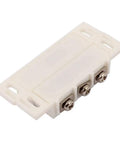 White ABS sensor from Magnetic Reed Door Window Sensor Kit With NC NO COM Contacts 15 To 25mm Range 0.5A Power 10W Security Alarm
