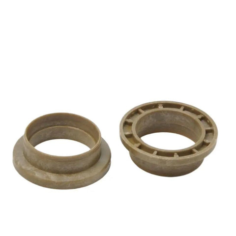 Drop In Replacement Fuser Unit Kit With Roller And Bearing For C224 C284 C364 C458 C368 C454 Copiers Includes Fuser Roller Bearing Reliable And Easy Install Restores Printing Quality. brown fuser roller bearing ring set on white background