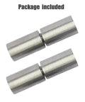 5-inch weldable steel barrel hinge pair for metal gates/doors; 3/4-inch pin, 2 pieces
