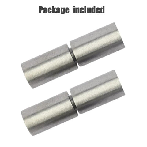5-inch weldable steel barrel hinge pair for metal gates/doors; 3/4-inch pin, 2 pieces