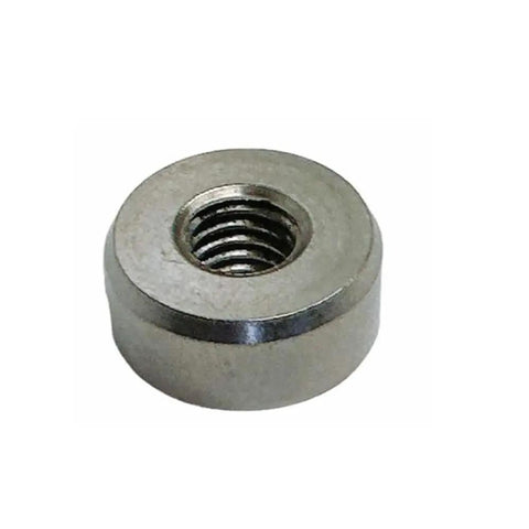 4 Piece Marine Grade 316 Stainless Steel Flat End Nut 1/4 20 Thread 5/8 Inch Wide for heavy duty boat hardware.