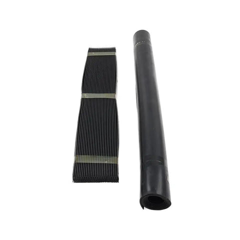 Two Pack Durable Rubber Accordion Front And Back Way Cover Guards For Milling Machines Black Guard Covers