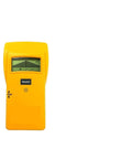 Heavy Duty Wall Scanner And Stud Finder Tool Providing Kickass Accuracy For Pinpointing Drywall Wood Iron Steel Copper Wire And Live Electrical Cables Behind Any Surface Without Creating Messy Holes in yellow color with display.