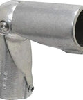 Premium Adjustable Pipe Elbow Fittings For 1.25 Inch Tubing Heavy Duty Aluminum Alloy Rail Connector with Bright Finish