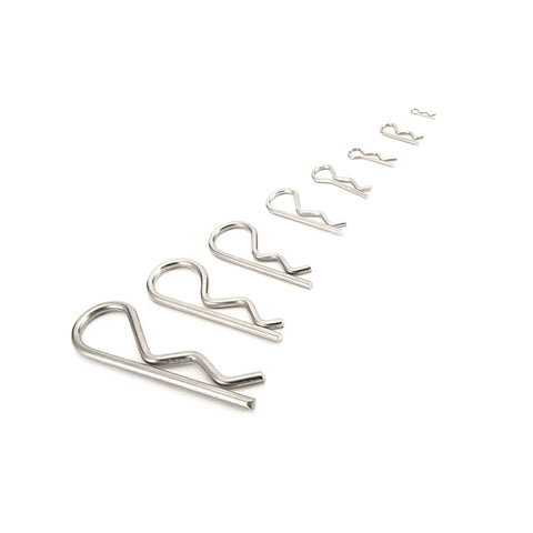 Beefy 304 Stainless Steel Cotter Pins Kit, 50 Pcs Hairpin Cotter Pins For Clevis And Pivot Pins, Reusable, Easy To Install, Great For Home Or Commercial Use, assorted sizes