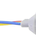 Heavy Duty Automobile Voltage Regulator Connector Wire Harness with gray connector and colored wires for reliable electrical repair.