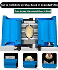 Adaptive Stainless Steel CNC Fixture Clamps for Precise Workholding and Machining High Precision Gripper holding an irregular object