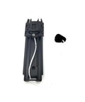 Smooth Ride Glove Box Drop Down Damper Struts For Dodge Durango Grand Cherokee 2011 To 2019, black plastic strut with cord.