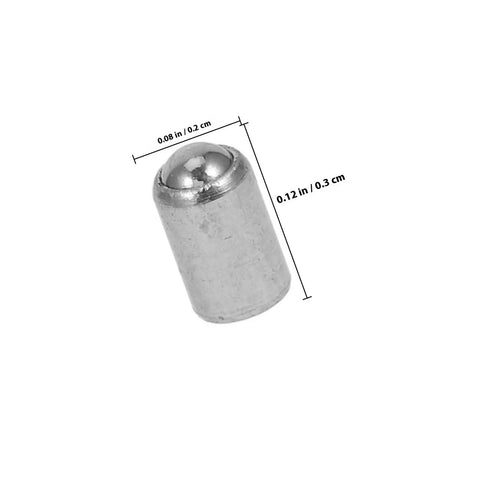 Close-up of a single piece from 20 Pack Stainless Steel Ball Catch Door Hardware With Smooth Design And Precise Positioning.