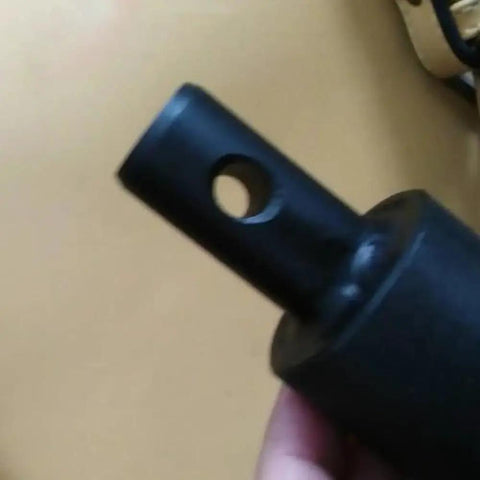 3/4 Inch Female To 7/8 Inch Male Universal Auger Adapter For Earth Augers And Drill Bits, close-up of guide pin hole