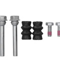 Top Rated Rear Brake Caliper Slider Pins Guide Bolts Kit BCF1346B For Transporter T4 Makes Your Ride Safe and Smooth With Direct Fit Precision And Durability silver bolts, black rubber boots