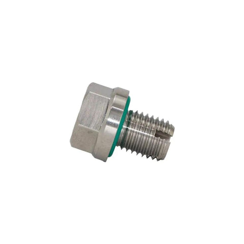 Heavy Duty Stainless Steel Oil Drain Plug Thread Repair Kit M12.1 Self Tapping Fix for Kawasaki Ninja Z400 Z650 Z900 And 1000 Models Keeps Your Ride Running Smooth Without No Drama, stainless repair plug