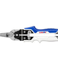 Pliers And Seamers With Forged Head Cuts 18 Gauge Metal And 22 Gauge Stainless Steel Pro Grade Heavy Duty Tool side view