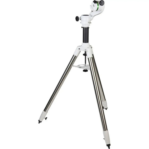 AZ5 Telescope Mount For Beginners With Geared Slow Motion Control And All Metal Tripod Lightweight Setup with accessory tray.
