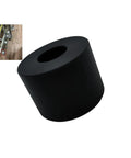 Heavy Duty Panel Saw Roller Replacement For Cut 6480 Vertical Saw, 2.5 Inch Diameter With 1.0 Inch Bore, CNC machined PE plastic core.