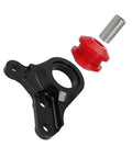 Heavy Duty Rear Differential Mount Bracket For 2.0L And 2.4L Models 2013 To 2021 showing black metal bracket with red and silver components.