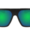 Mens Safety Sunglasses M103GM With Matte Black Frame Green Mirror Lens Non Slip Foam Lining 100 UVA UVB Protection ANSI Z87 Plus Compliant Built Tough For Work Or Play