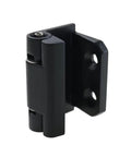 Removable Cabinet Door Hinge, Heavy Duty Industrial Zinc Alloy, Rock Solid Door Hardware For Cabinets, One Color Finish, Easy Install