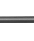 36 Inch SDS Max Narrow Chisel With Straight Flute Shank, Hardened Steel Alloy, Made In USA, full side view on a white background
