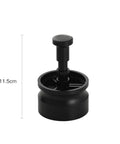 Killer Precision Rotary WDT Tool For Espresso Portafilter, 11.5cm tall, black, evens out grounds for perfect espresso shots.