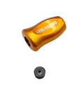 Premium Gold Fishing Reel Knob Grip For Baitcasting Rods Upgrade Your Casting Gear With This Ultra Light ABS Handle Part For Effortless Action And Smooth Performance On Any Water Drop Or Carbon Rocker Setup, gold ABS knob and washer