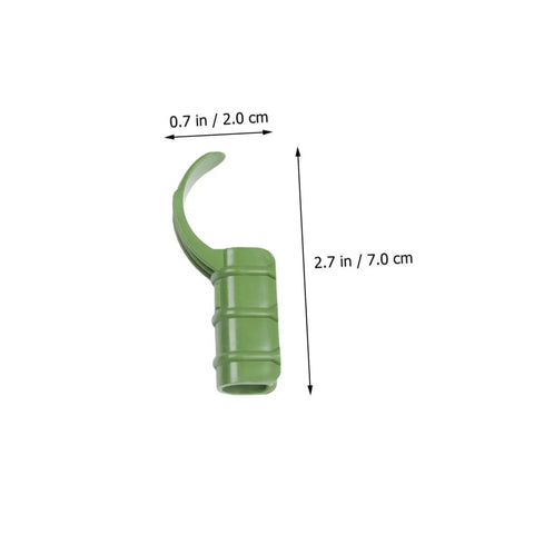 15 Pack Plant Sticks Support Kit For Garden And Greenhouse Tube Buckle Clips Bend Tube Connectors And Film Clips Durable Garden Pipe Buckle For Seedlings And Plants Easy Clips For Greenhouse Frames