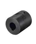Heavy Duty L100 Flexible 3 Piece L Jaw Coupling Set With Buna N Rubber Spider One Inch And Five Eighths Inch Hubs One Quarter Inch And Three