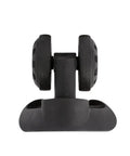 Heavy Duty Silent Luggage Replacement Wheels With 360 Degree Swivel Casters view showing dual bearing roller design.