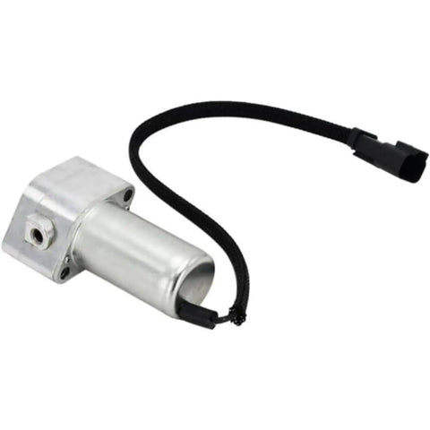 Pro Grade Solenoid Valve For Heavy Machinery Hydraulics, Precise Fluid Control, Durable High Pressure Build, Compatible With PC228-8 PC240-8 PC290-8 PC308-8 PC360-8, Part 702-21-07311 Replacement, silver metal body with cable