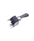 Side view of a single unit from Five Piece RK09D1130 Rotary Encoder Set A1L C2P C3C Switch Type, suited for CNC and robotics projects.