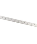 Heavy Duty Aluminum Miter Track Jig For Woodworking Projects 100mm To 450mm Rail T Slot Slider durable silver aluminum angle view