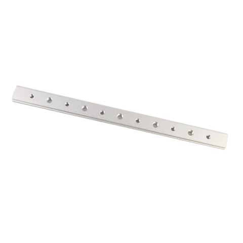 Heavy Duty Aluminum Miter Track Jig For Woodworking Projects 100mm To 450mm Rail T Slot Slider durable silver aluminum angle view