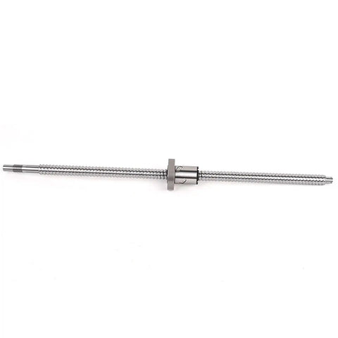 SFU1605 Ballscrew With Ball Nut End Machined RM 1605 Linear Screw shown at full length