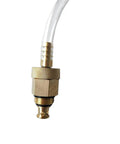 Oil Filter Drain Tool With Release Hose For Toyota Lexus Scion Cartridge Style Filters 2.0L To 5.7L Engines Brass Construction With A 39 Inch PVC Hose
