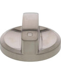 Wolf Cooktop Knob Replacement Compatible With Models 805071 And 808472 Just Snap On Easy To Install shown in silver metal