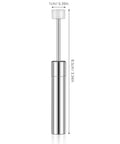 Soft Close Trash Can Dampers Pack Of 6 Replacement Hydraulic Dampers For Quiet Kitchen And Office Garbage Bins Lids side view