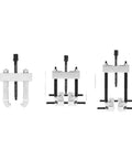 Heavy Duty 9 Piece Bearing Separator And Puller Set Comes With Red Case For Car Truck Motorcycle Mechanics On The Job Handles Various Sizes Easily For Home DIYers Who Need Gear To Fix Engines Smoothly Without Worry Works Flawlessly Every Time You Try, steel puller set