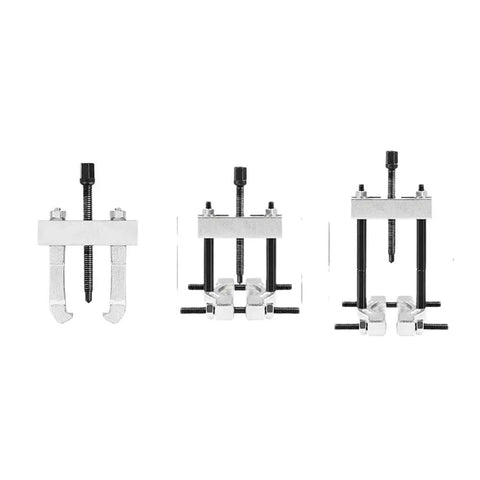 Heavy Duty 9 Piece Bearing Separator And Puller Set Comes With Red Case For Car Truck Motorcycle Mechanics On The Job Handles Various Sizes Easily For Home DIYers Who Need Gear To Fix Engines Smoothly Without Worry Works Flawlessly Every Time You Try, steel puller set