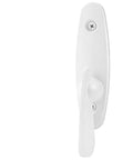 No Sweat Replacement Premium White Sliding Door Thumb Latch For Andersen 200 Series Narroline and Frenchwood Gliding Doors side view