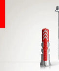 Tough As Nails 3/16 By 1 Inch Wall Anchor Plugs That Auto Adjust To Concrete Brick Drywall And Wood To Secure Heavy Loads No Sweat For DIY Crews And Weekend Warriors next to a screw.