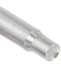 Close-up of stainless steel round end of 9mm Double Sided Rivet Punch For Leather Craft Dope Stainless Steel Round Hole Punch Die Tool