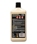 Ultra Pro Speed Compound M11032 Heavy Duty Compound 32 oz bottle back label showcasing instructions and features for scratch removal